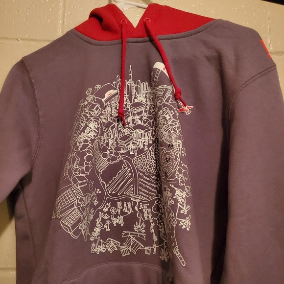 Nwt SeaFood City Sweater Hoodie Sz M - Picture 2 of 6